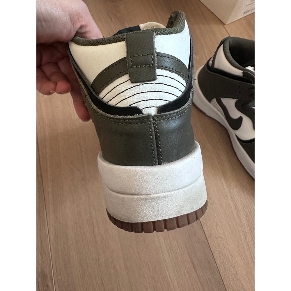 Nike Dunk High Up Cargo Khaki White DH3718-103 Womens Shoes High Top Sneakers - Picture 6 of 11